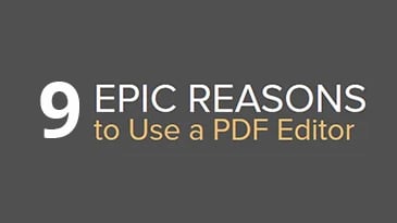 9 epic reasons to use a pdf editor